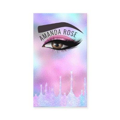 Professional Makeup Artist Eyelash Holographic