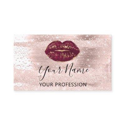 Professional Makeup Artist Red Rose Kiss Lip Blush