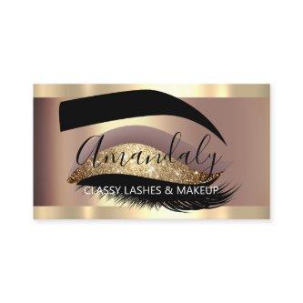 Professional Makeup Artist Waxing Lash Extension