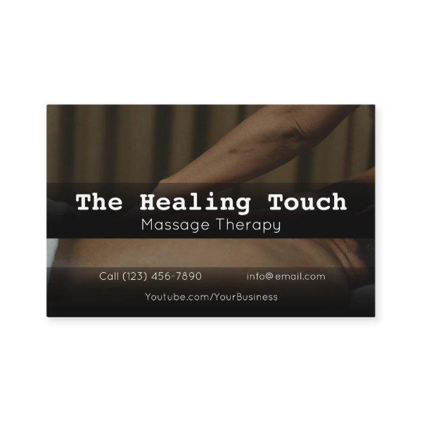 Professional Massage Therapy Masseuse Relaxation