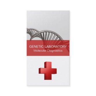 Professional Medical Science DNA Strand Cross