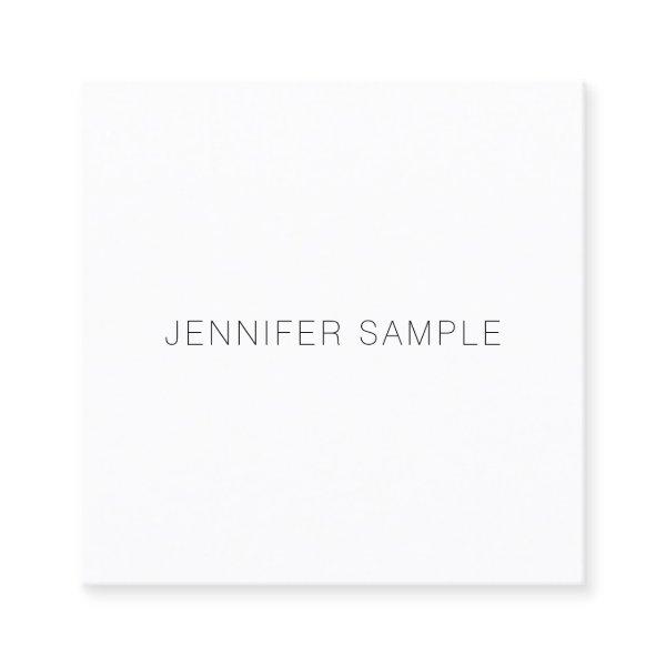 Professional Minimal Modern Luxury Smart Template Square