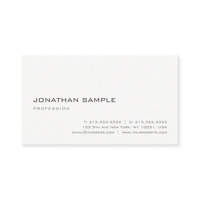 Professional Minimal Template Elegant Modern