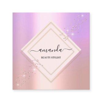 Professional Minimalism Frame Rose Purple Square