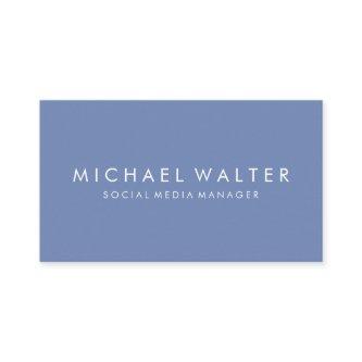 Professional Minimalist Blue