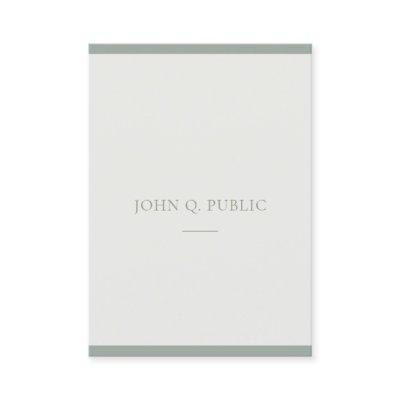 Professional Minimalist Design Green Template Chic