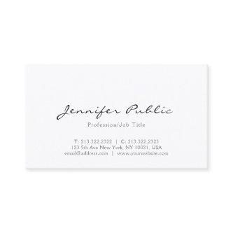 Professional Minimalist Modern Elegant Plain