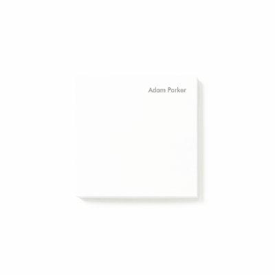 Professional Minimalist Modern Post-it Notes