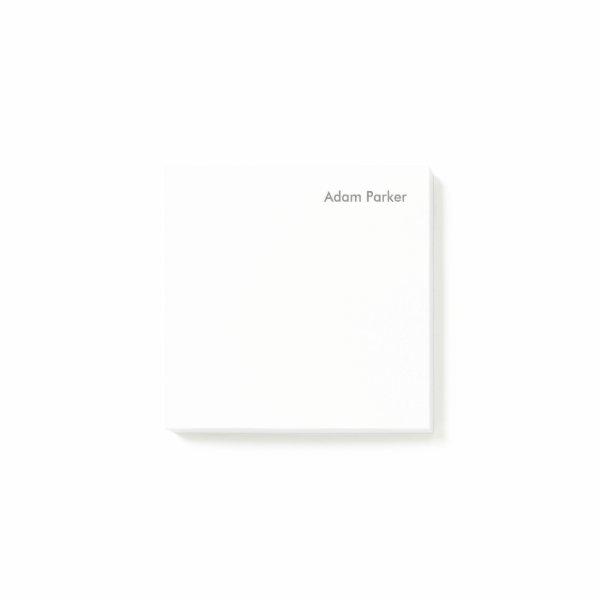 Professional Minimalist Modern Post-it Notes