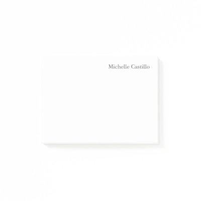 Professional Minimalist Modern Post-it Notes