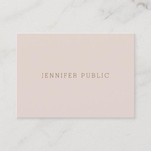 Professional Minimalist Modern Template Luxe Chic