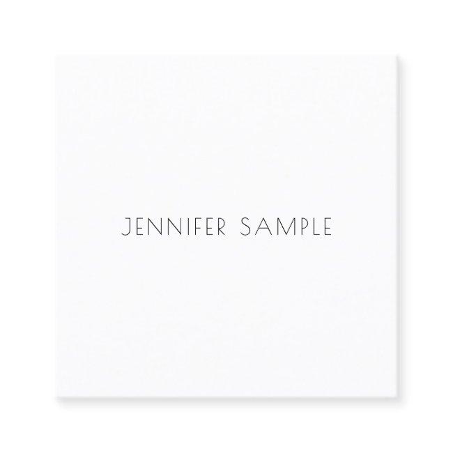 Professional Minimalist Modern Template Luxury Square
