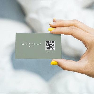 Professional Minimalist QR Code