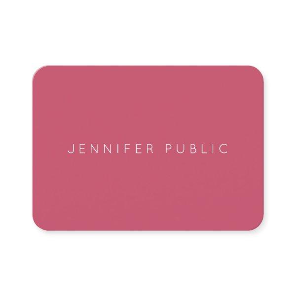 Professional Minimalist Trend Colors Template Chic