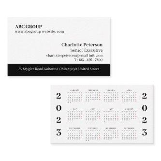 Professional Modern 2023 Calendar
