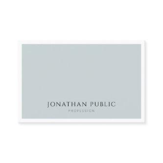 Professional Modern Blue Green Minimalist Simple