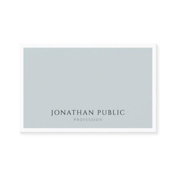 Professional Modern Blue Green Minimalist Simple
