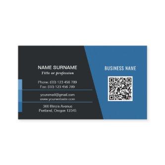 Professional Modern  with QR code