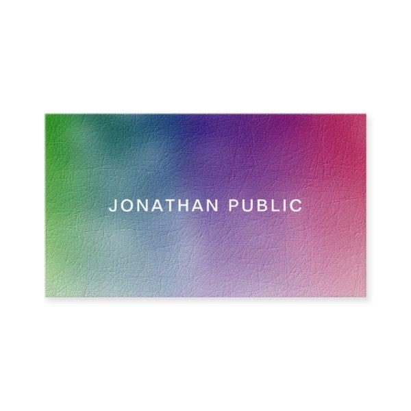 Professional Modern Colorful Elegant Simple