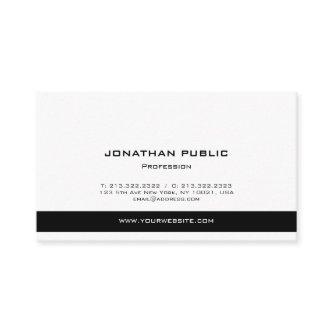 Professional Modern Elegant Black and White Clean