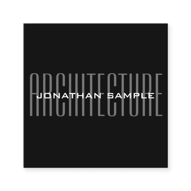 Professional Modern Elegant Business Architect Square