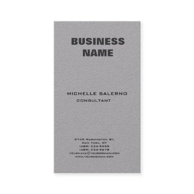 Professional Modern Elegant Grey Minimalist Simple