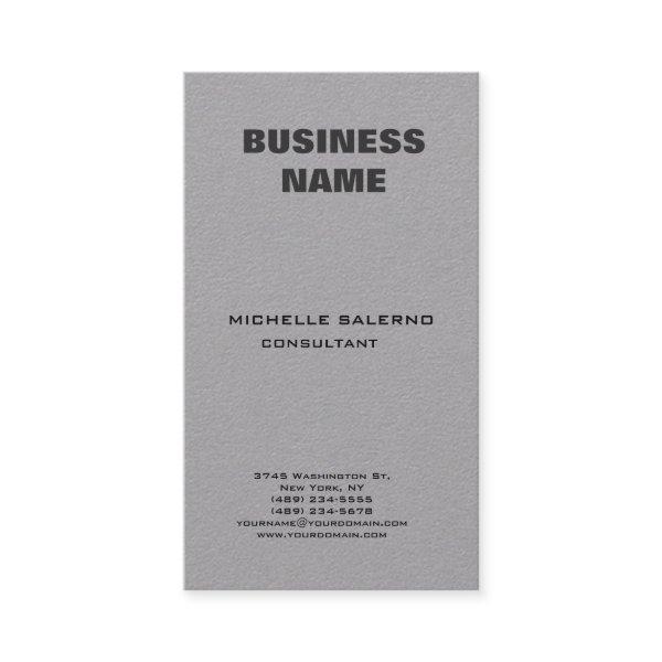 Professional Modern Elegant Grey Minimalist Simple