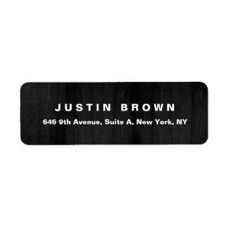 Professional Modern Elegant Plain Grey Bold Text Label