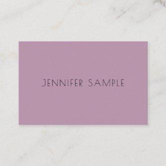 Professional Modern Elegant Purple Template Simple