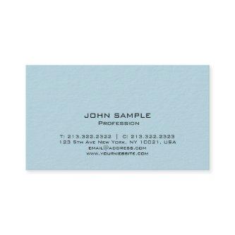 Professional Modern Elegant Simple Design Blue