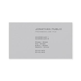 Professional Modern Elegant Simple Plain