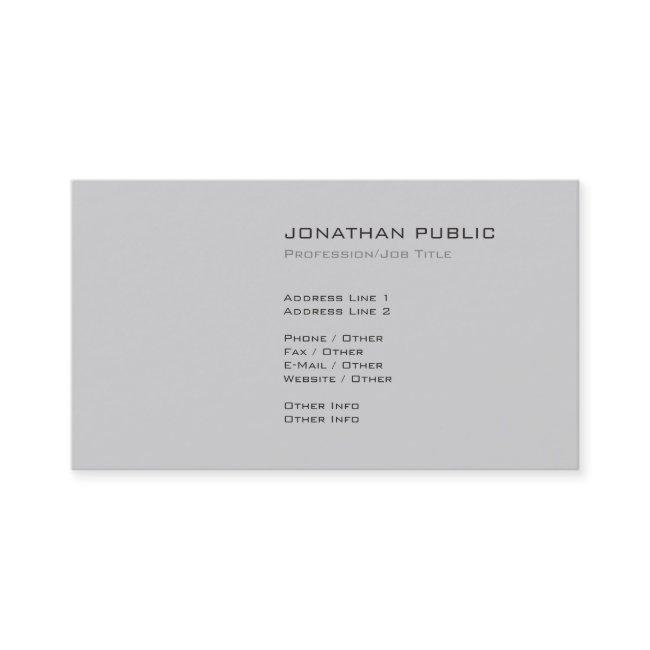 Professional Modern Elegant Simple Plain