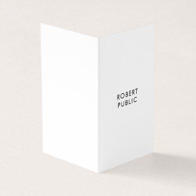 Professional Modern Elegant Simple Template Folded