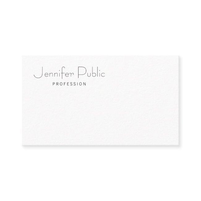 Professional Modern Elegant Simple Template Matte