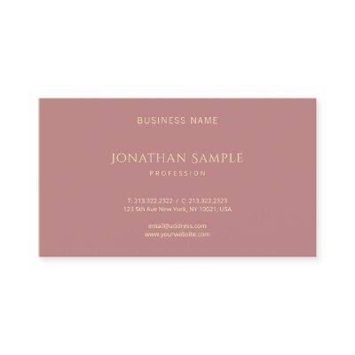 Professional Modern Gold Cool Red Brown Template