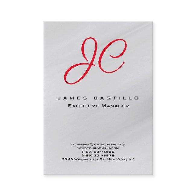Professional Modern Handwrite Monogram Minimalist
