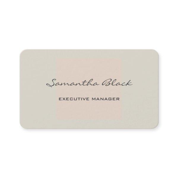 Professional Modern Handwriting Minimalist