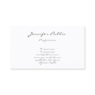 Professional Modern Handwriting Simple Elegant