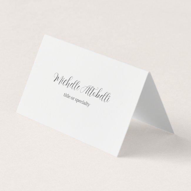 Professional Modern Handwritten