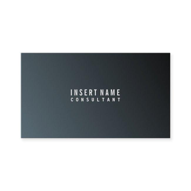 Professional Modern Minimalist Cadet Plain