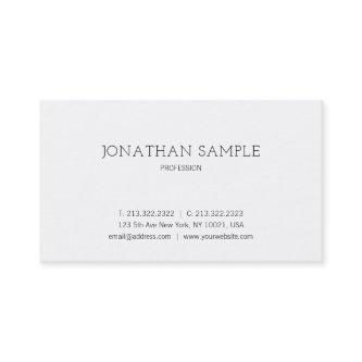 Professional Modern Minimalist Design Elegant