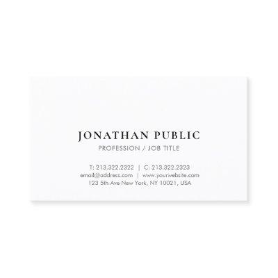 Professional Modern Minimalist Elegant Template