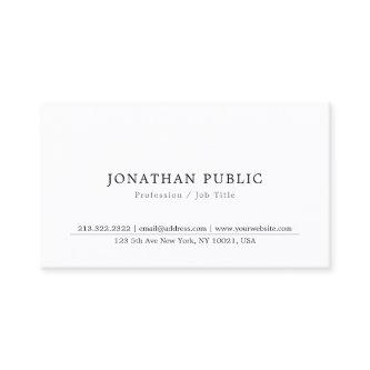 Professional Modern Minimalist Elegant Template