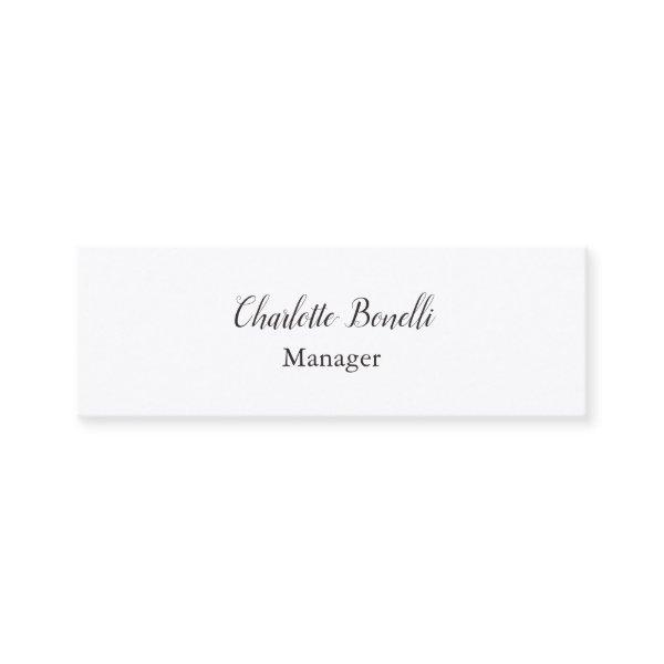 Professional Modern Minimalist Premium Silk Mini