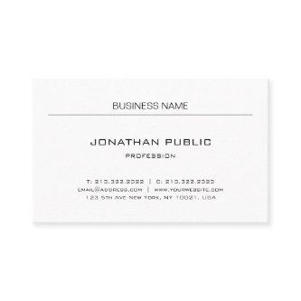 Professional Modern Minimalistic Elegant Plain