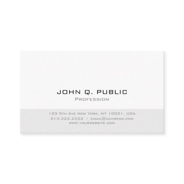 Professional Modern Minimalistic Simple Design