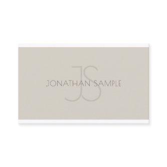 Professional Modern Monogram Simple Template Luxe