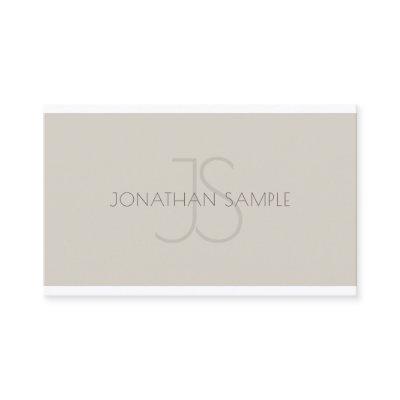 Professional Modern Monogram Simple Template Luxe