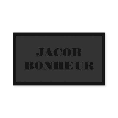 Professional Modern Name | Dark Grey & Black