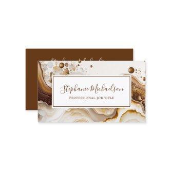 Professional Modern Neutral Brown Abstract